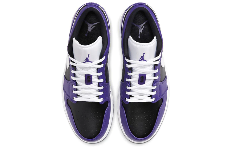 Air Jordan 1 Low 'Court Purple Black' 553558-501