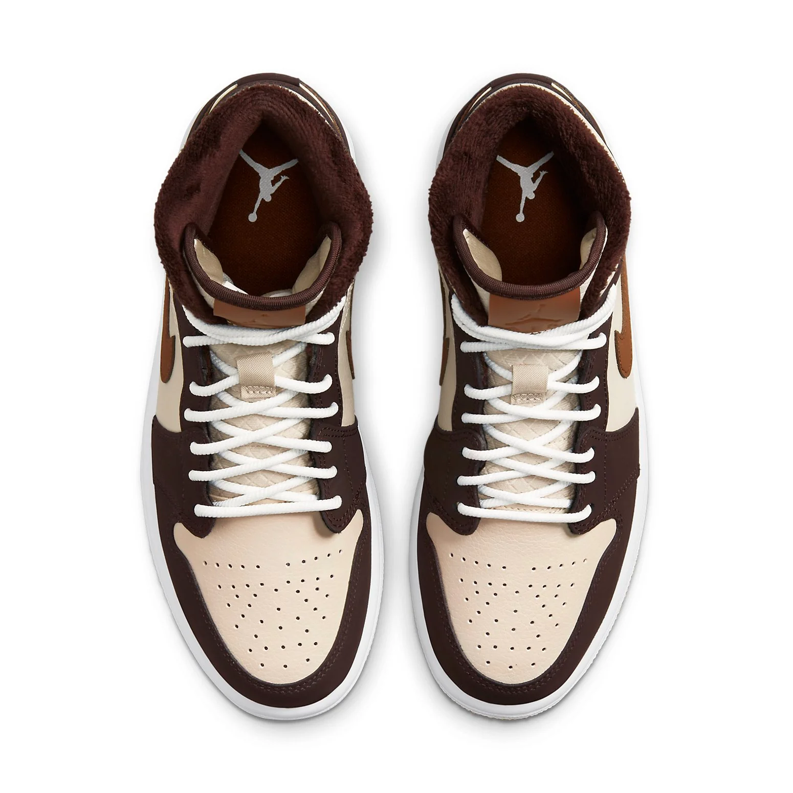 (WMNS) Air Jordan 1 Mid SE 'Cream Dark Chocolate' DO6699-200