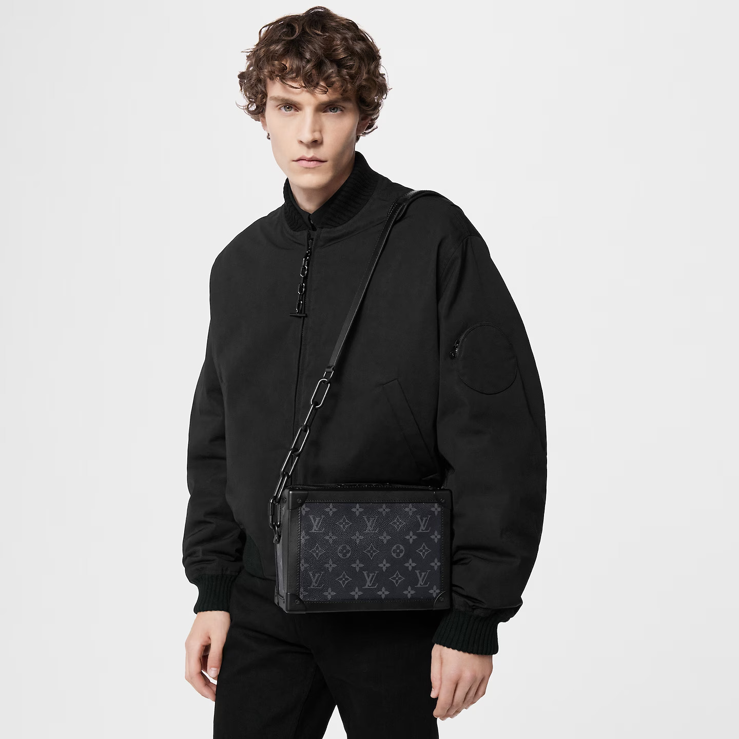 Louis Vuitton Monogram Eclipse M44730 Soft Trunk