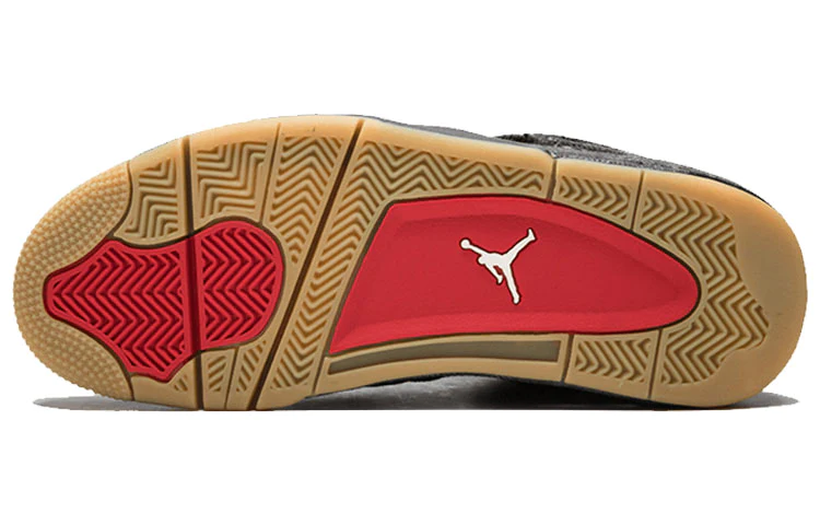 Levi's x Air Jordan 4 Retro 'Black Denim' AO2571-001