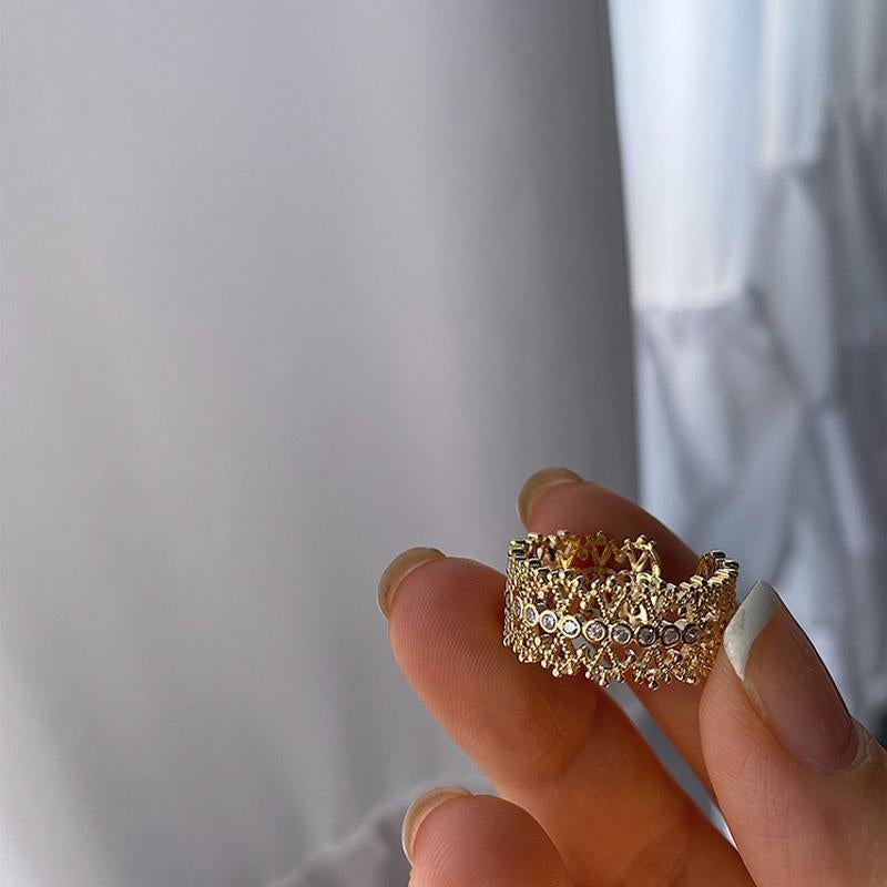 New personality open ring