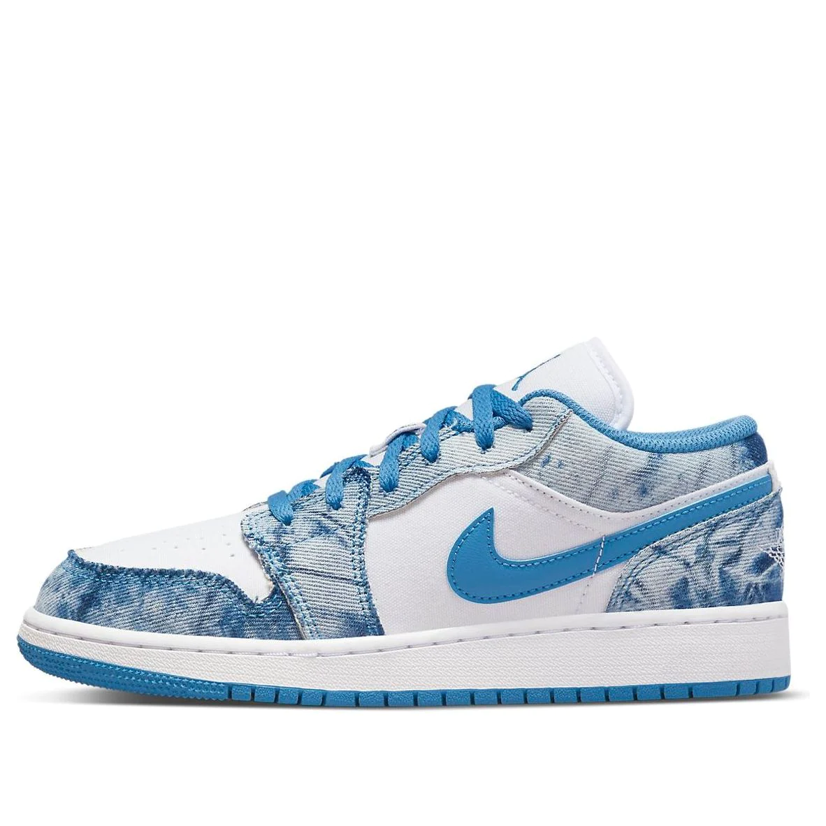 (GS) Air Jordan 1 Low 'Washed Denim' DM8947-100