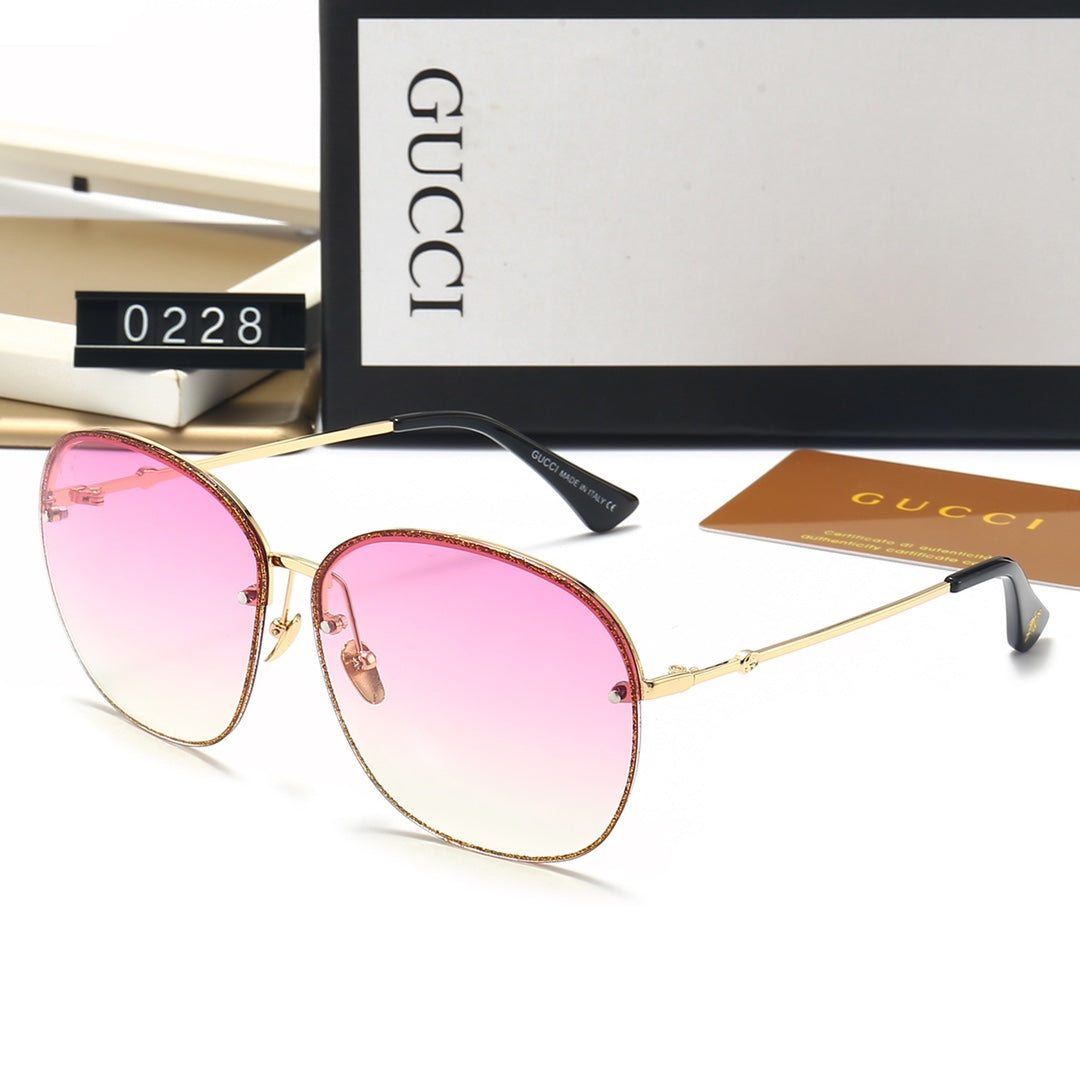 4 Color Women's Sunglasses—0228