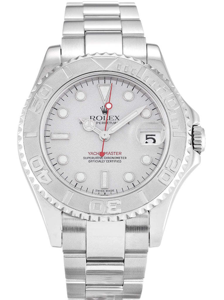 Replica Rolex Yacht-Master 35mm White Dial 168622