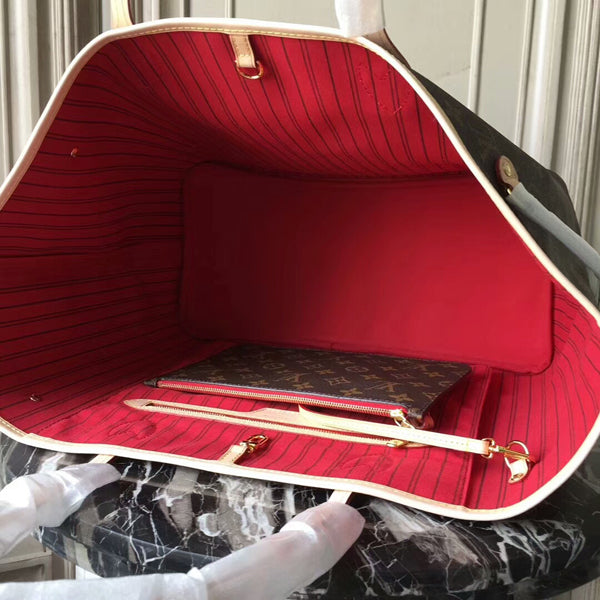 LV M41179 Neverfull GM Shoulder Bag Monogram Canvas