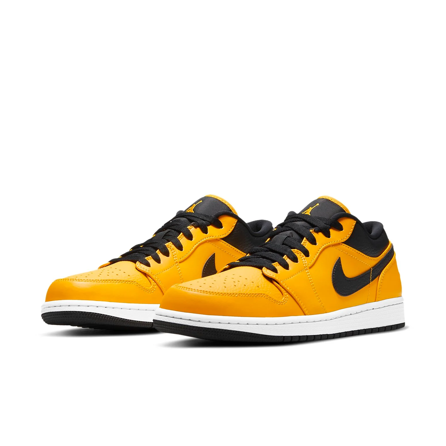Air Jordan 1 Low 'University Gold Black' 553558-700