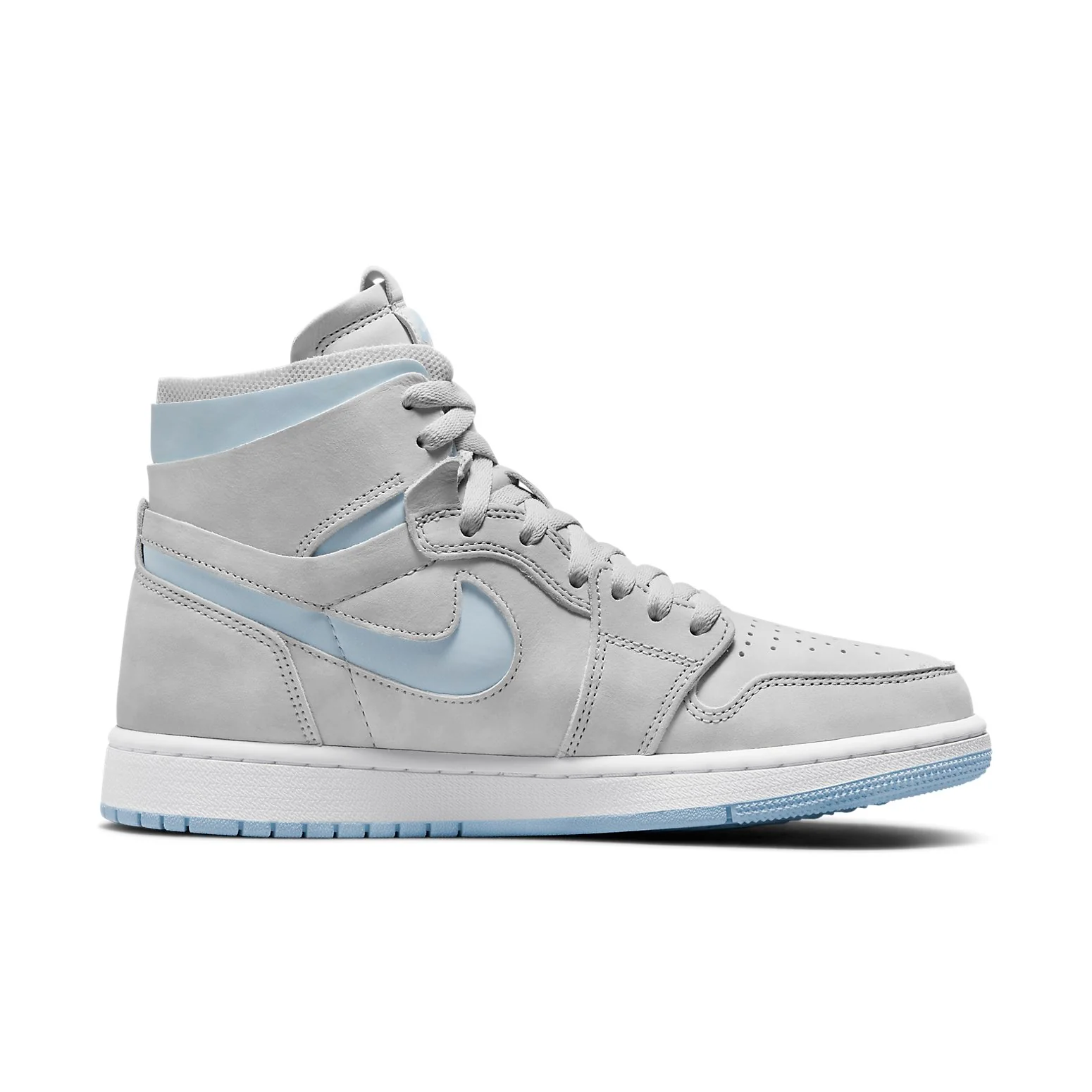 (WMNS) Air Jordan 1 High Zoom Comfort 'Cool Grey Light Blue' CT0979-004