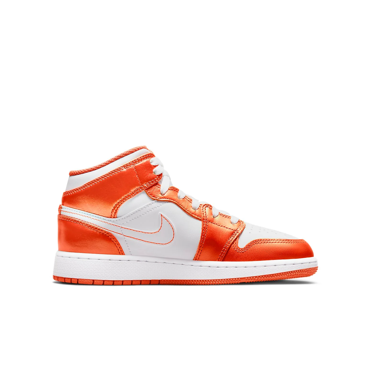 (GS) Air Jordan 1 Mid SE 'Electro Orange' DM4228-800