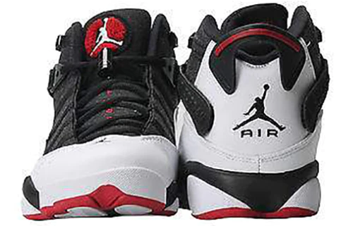 Air Jordan 6 Rings 'Black White Gym Red' 322992-012