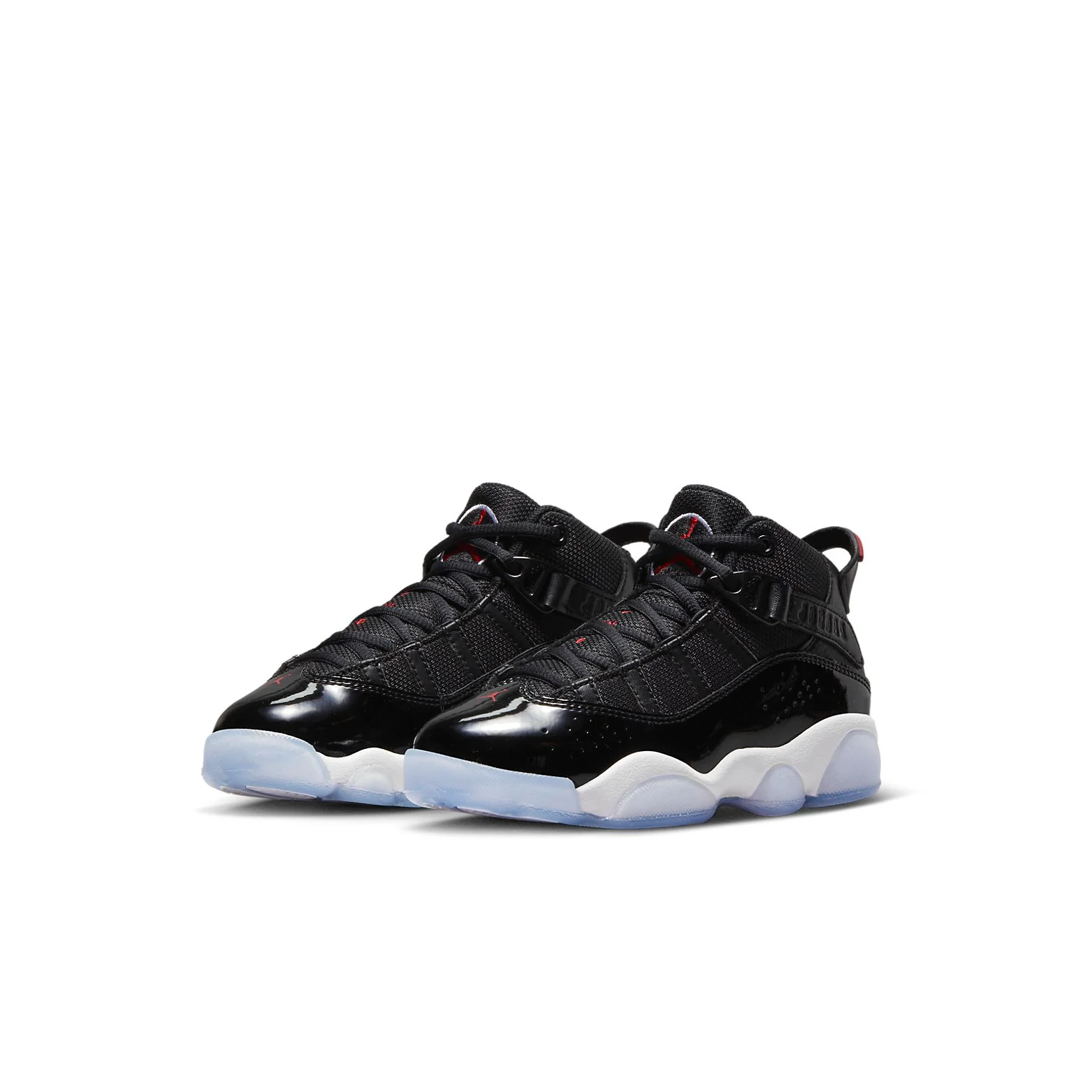 (PS) Air Jordan 6 Rings 'Black Gym Red' 323432-064