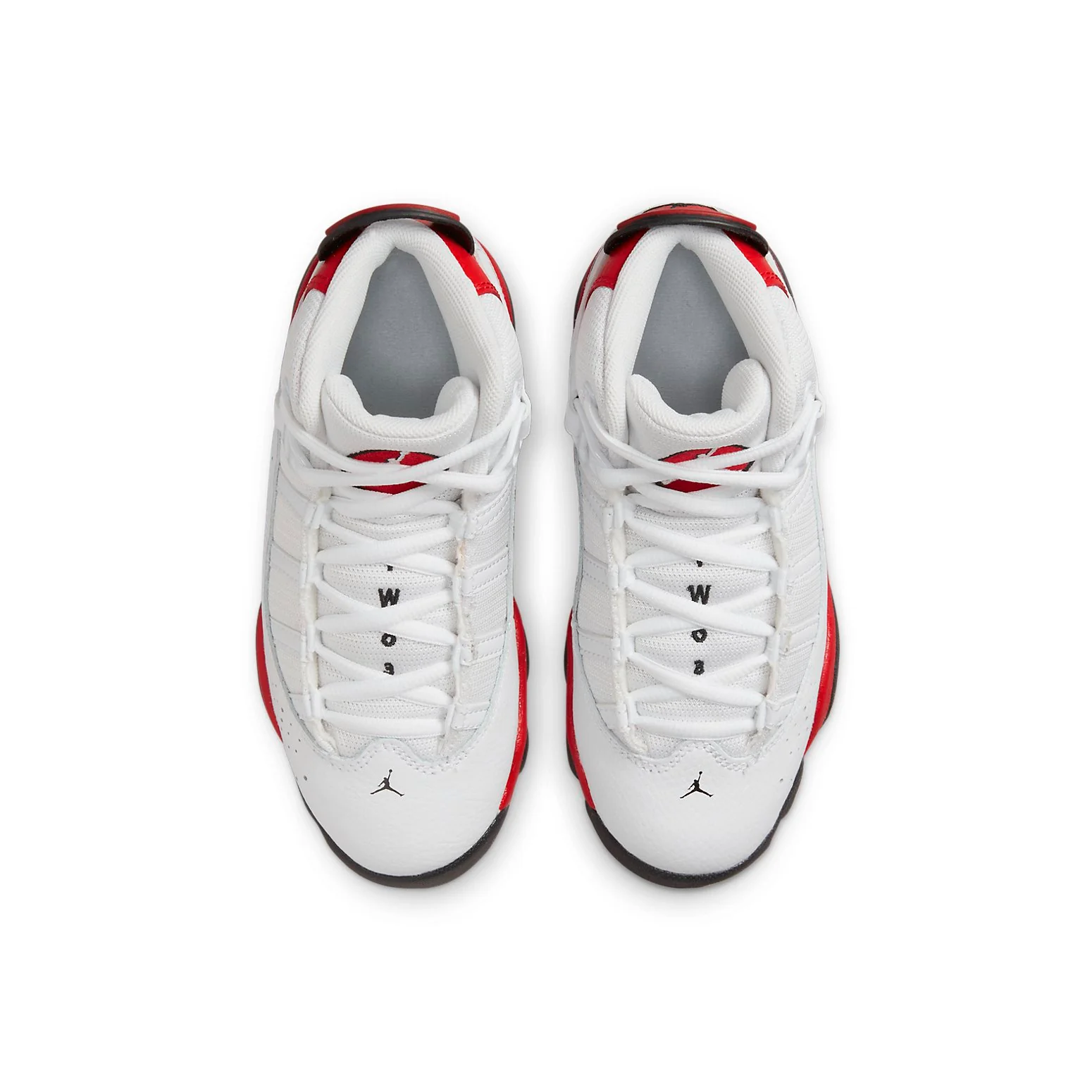 (PS) Air Jordan 6 Rings 'White Black University Red' 323432-126