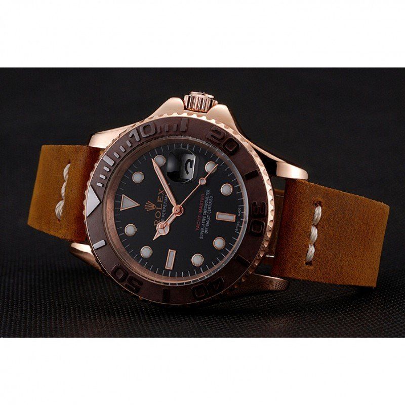 Replica Rolex Yacht-Master 41mm Black Dial 1453860