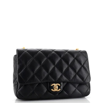 Chanel Funky Town Flap Bag Quilted Lambskin Large