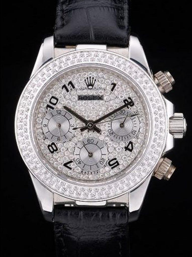 Replica Rolex Daytona 35mm Diamond Dial REP016830