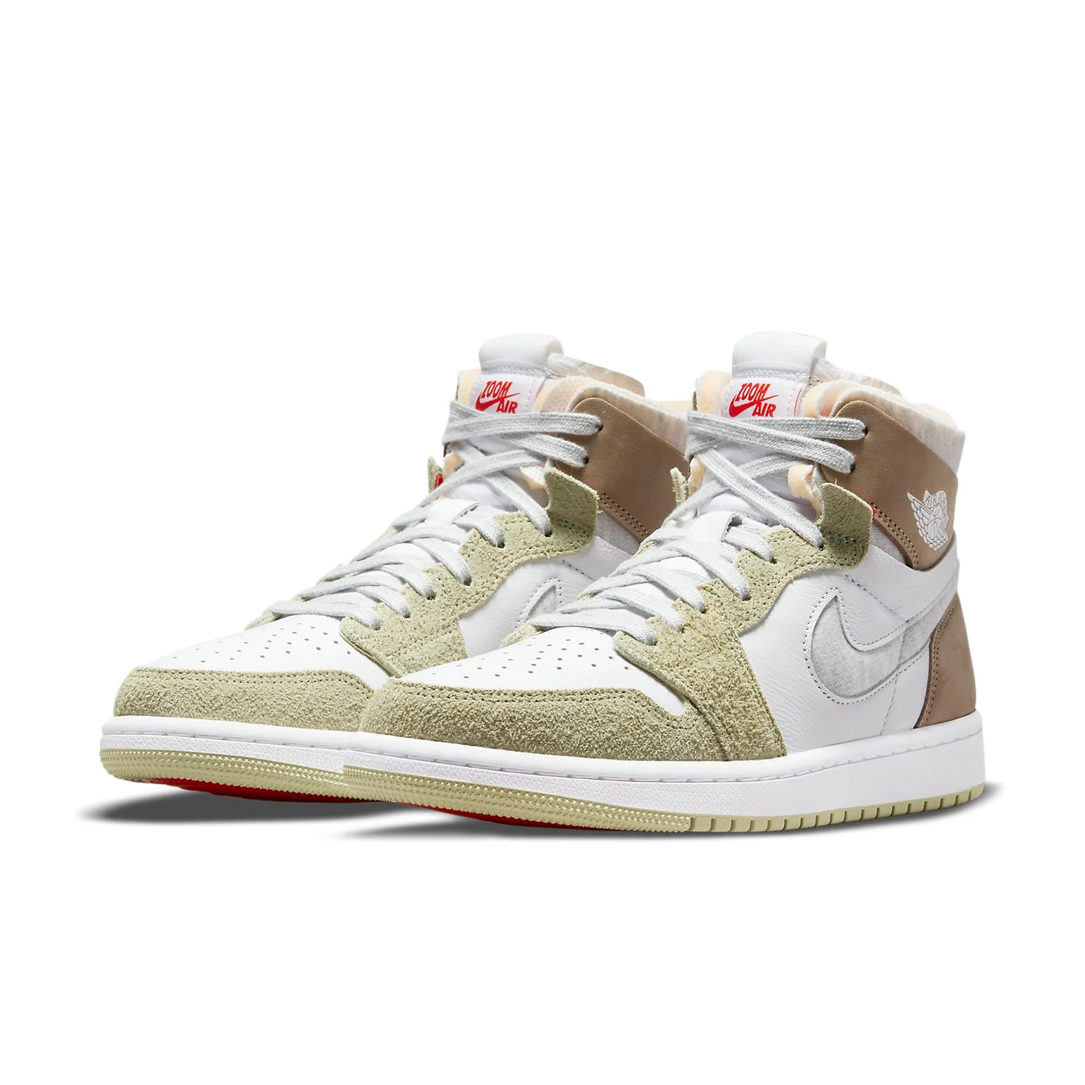 (WMNS) Air Jordan 1 High Zoom Comfort 'Olive Aura' CT0979-102