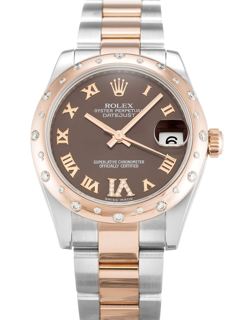 Replica Rolex Lady-Datejust 31mm Chocolate Dial 178341