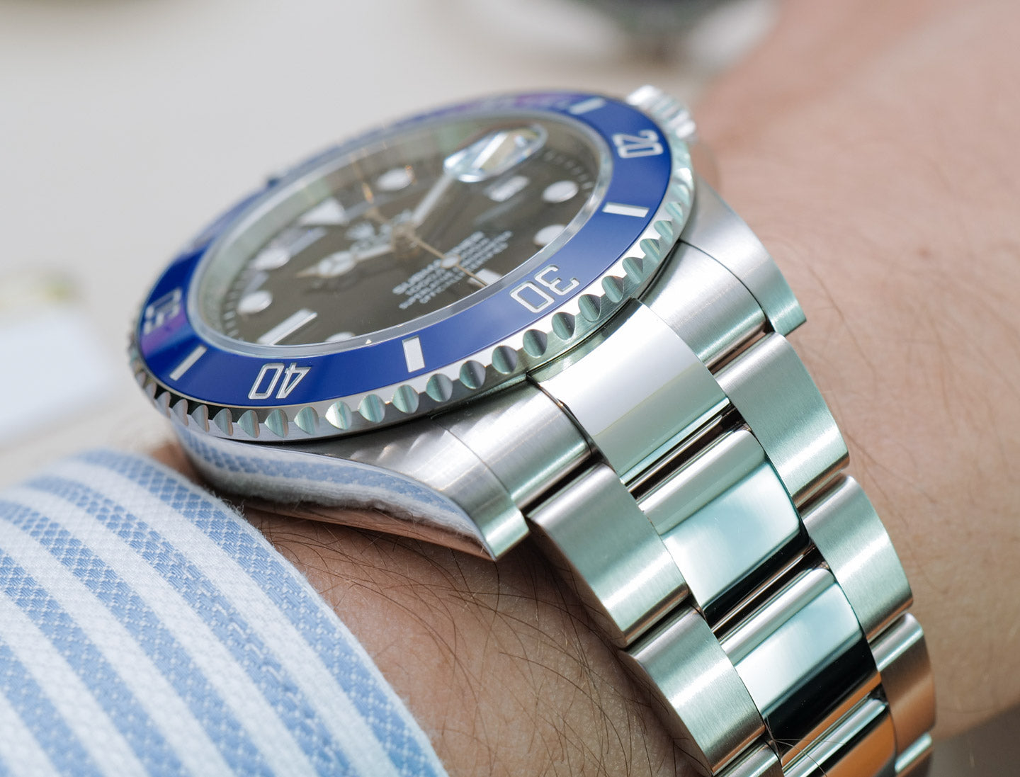 Superclone Rolex Submariner 41mm Black Dial 126619LB