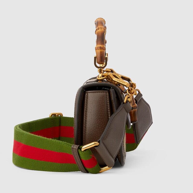 Bamboo mini bag with Super Double G motif No.686864 UQLBT 2570