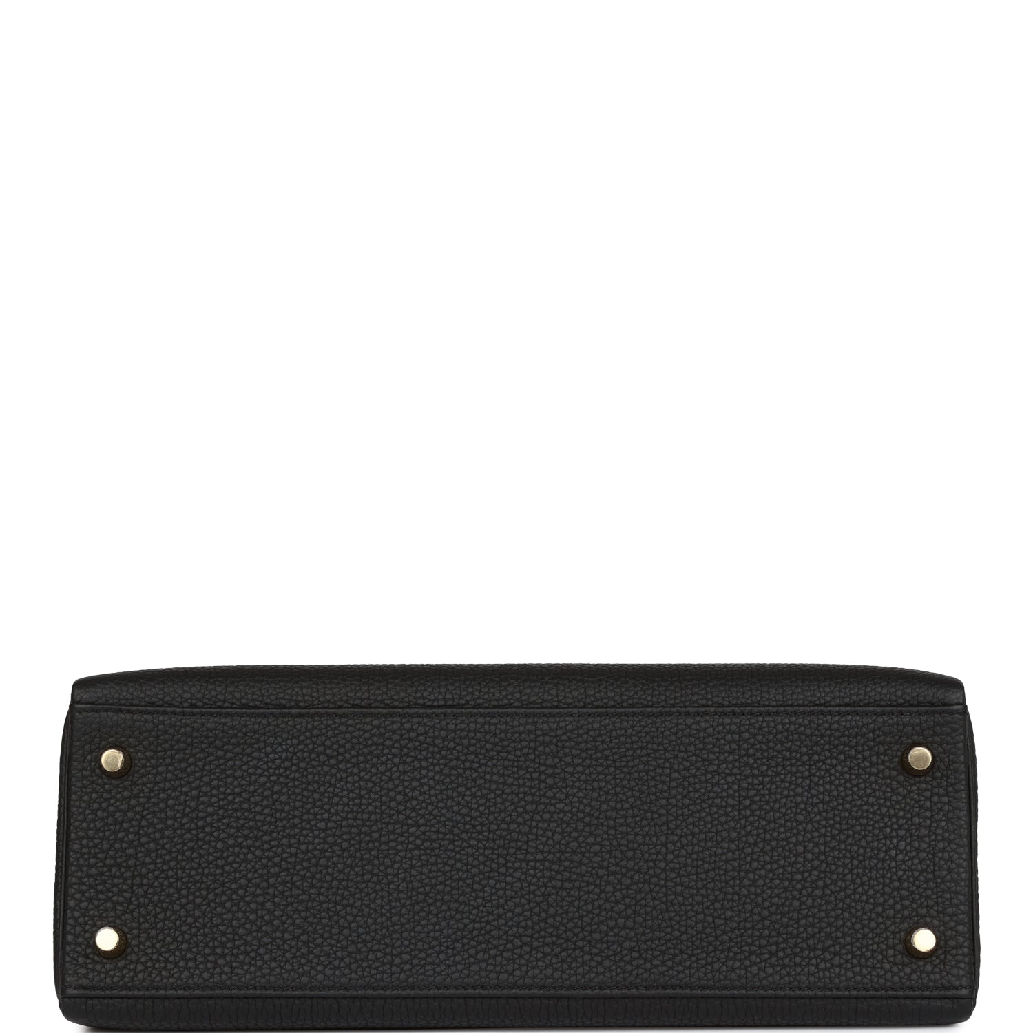 Hermès Kelly Retourne 32 Black Togo Gold Hardware