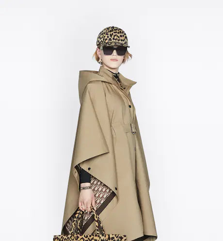 LARGE DIOR BOOK TOTE Beige Multicolor Mizza Embroidery (42 x 35 x 18.5 cm)