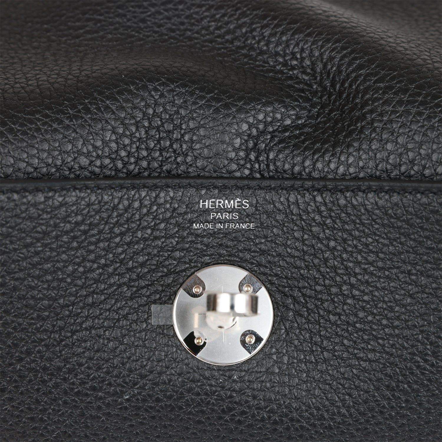 Hermès Lindy 26 Black Clemence Palladium Hardware