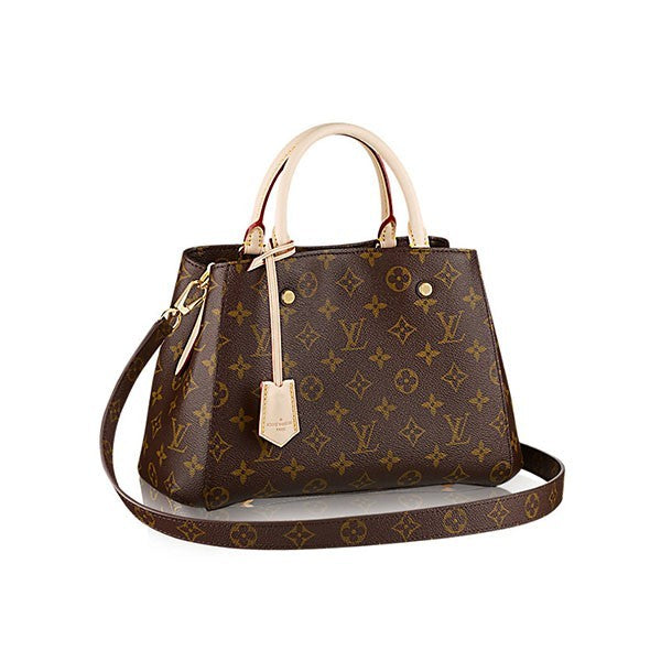 LV M41055 Montaigne BB Tote Bag Monogram Canvas