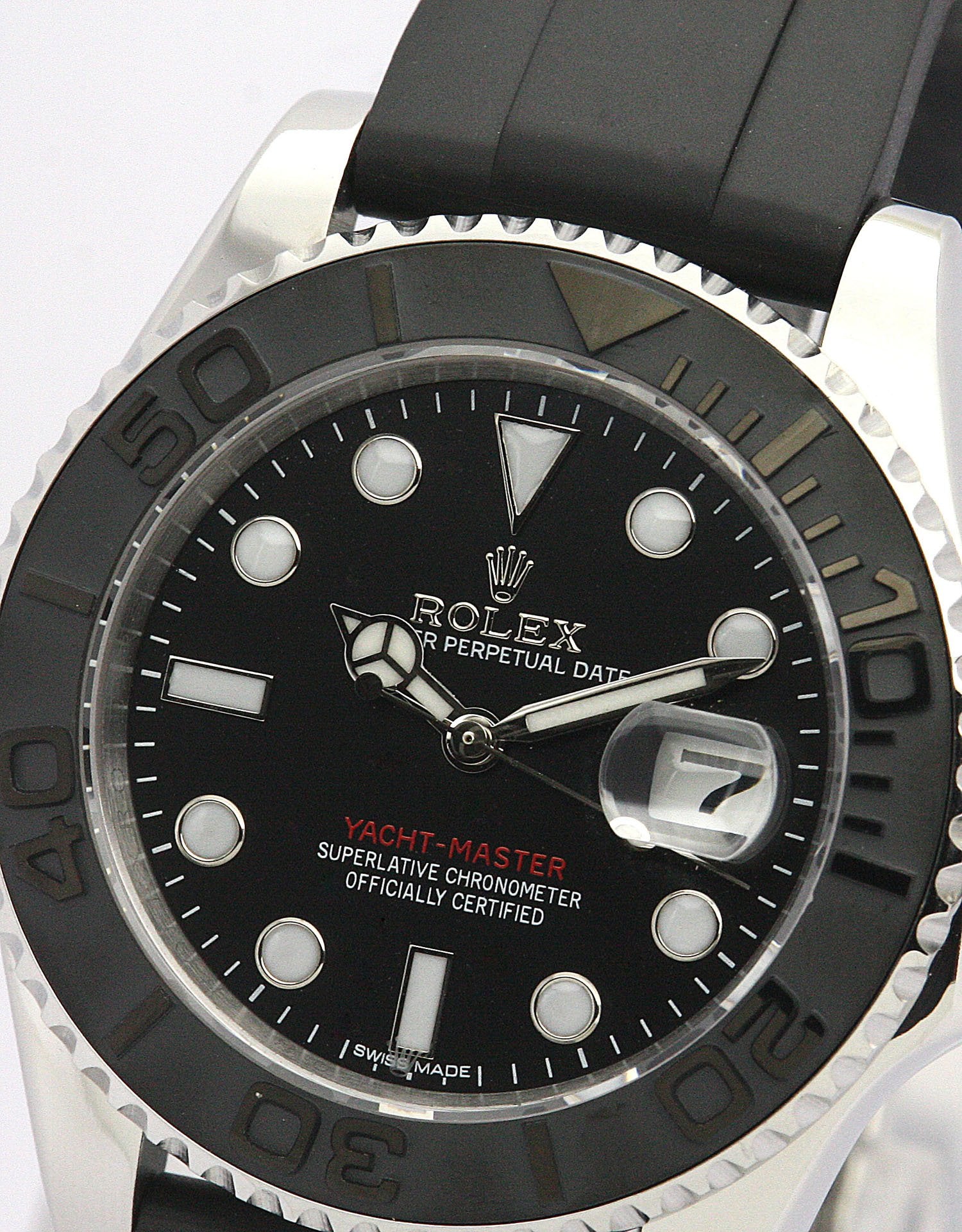 Replica Rolex Yacht-Master 40mm Black Dial 169622-2