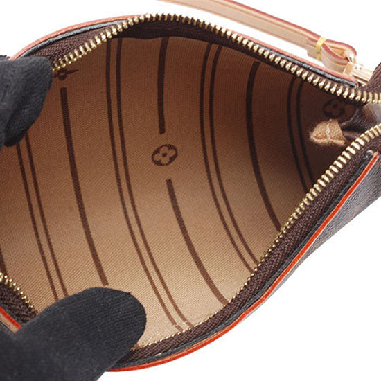 LV M40309 Mini Pochette Delightful Monogram Canvas