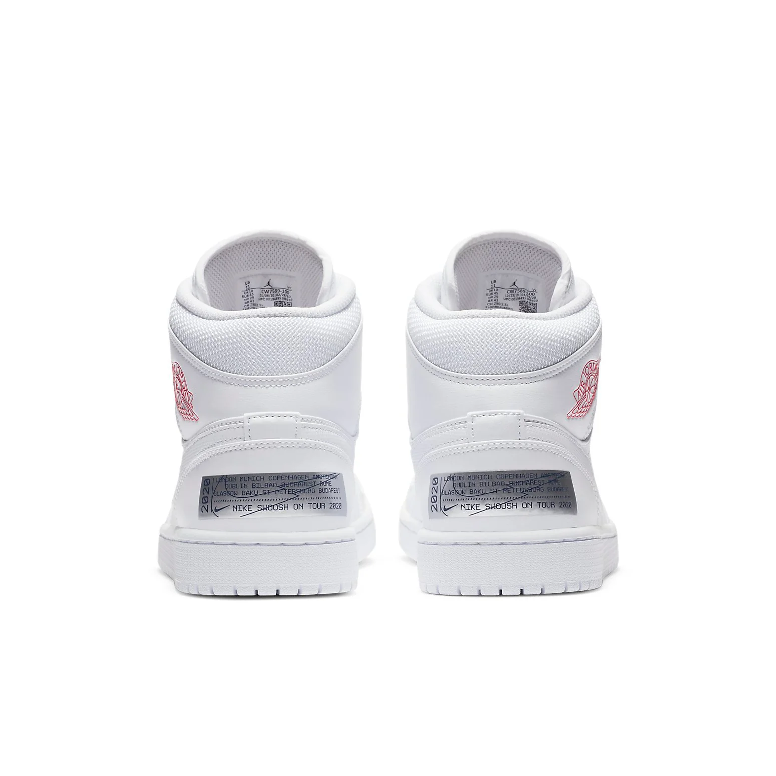 Air Jordan 1 Mid SE 'Euro Tour' CW7589-100