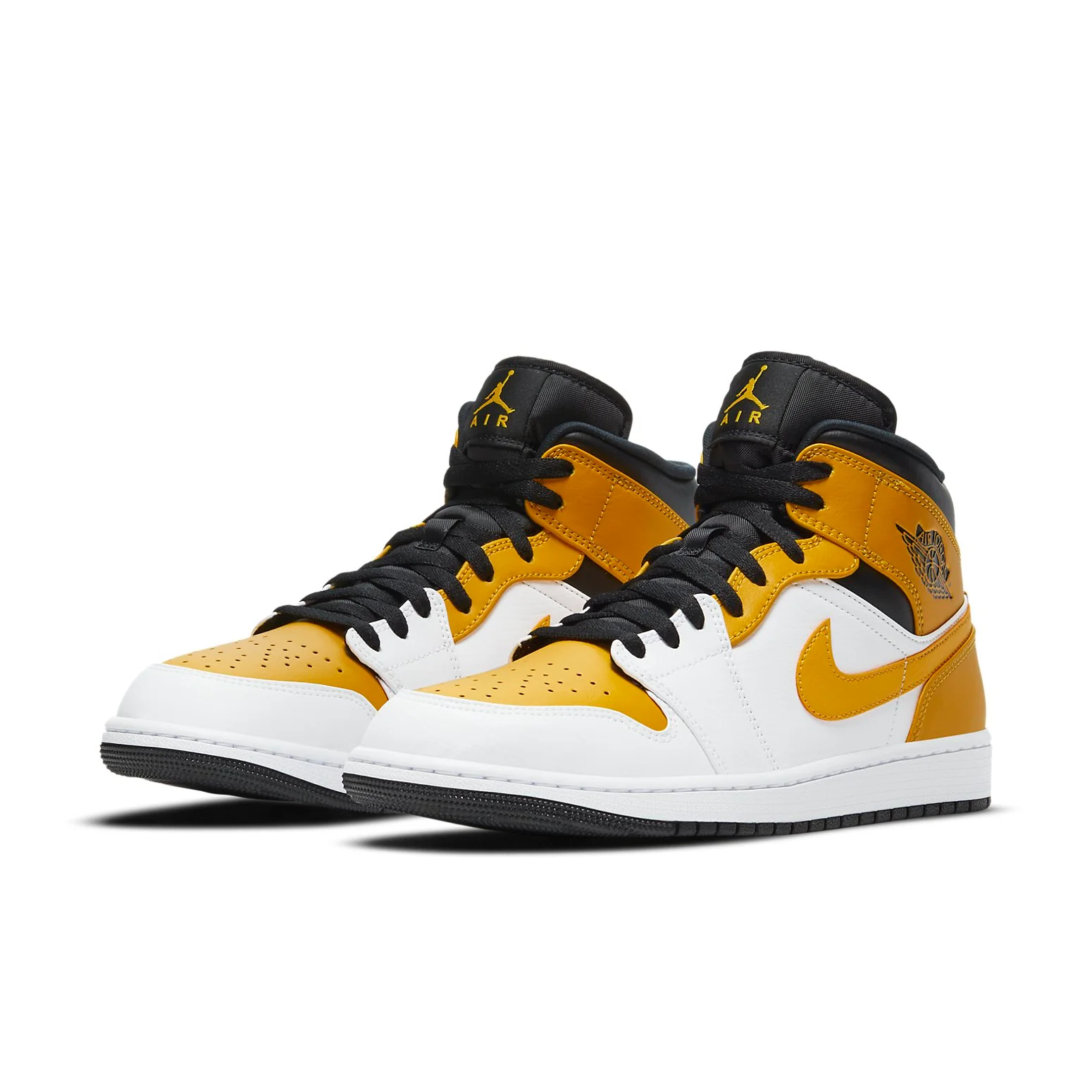 Air Jordan 1 Mid 'University Gold' 554724-170