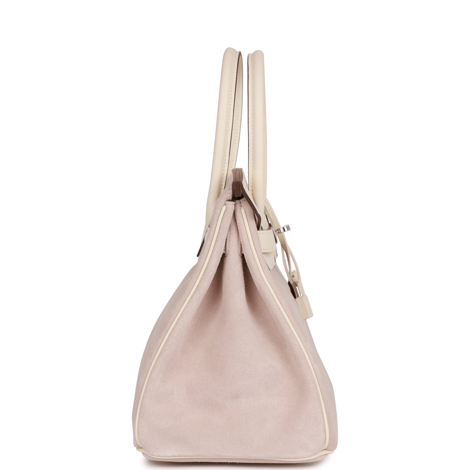 Hermès Birkin 30 Glycine Grizzly and Nata Swift Palladium Hardware