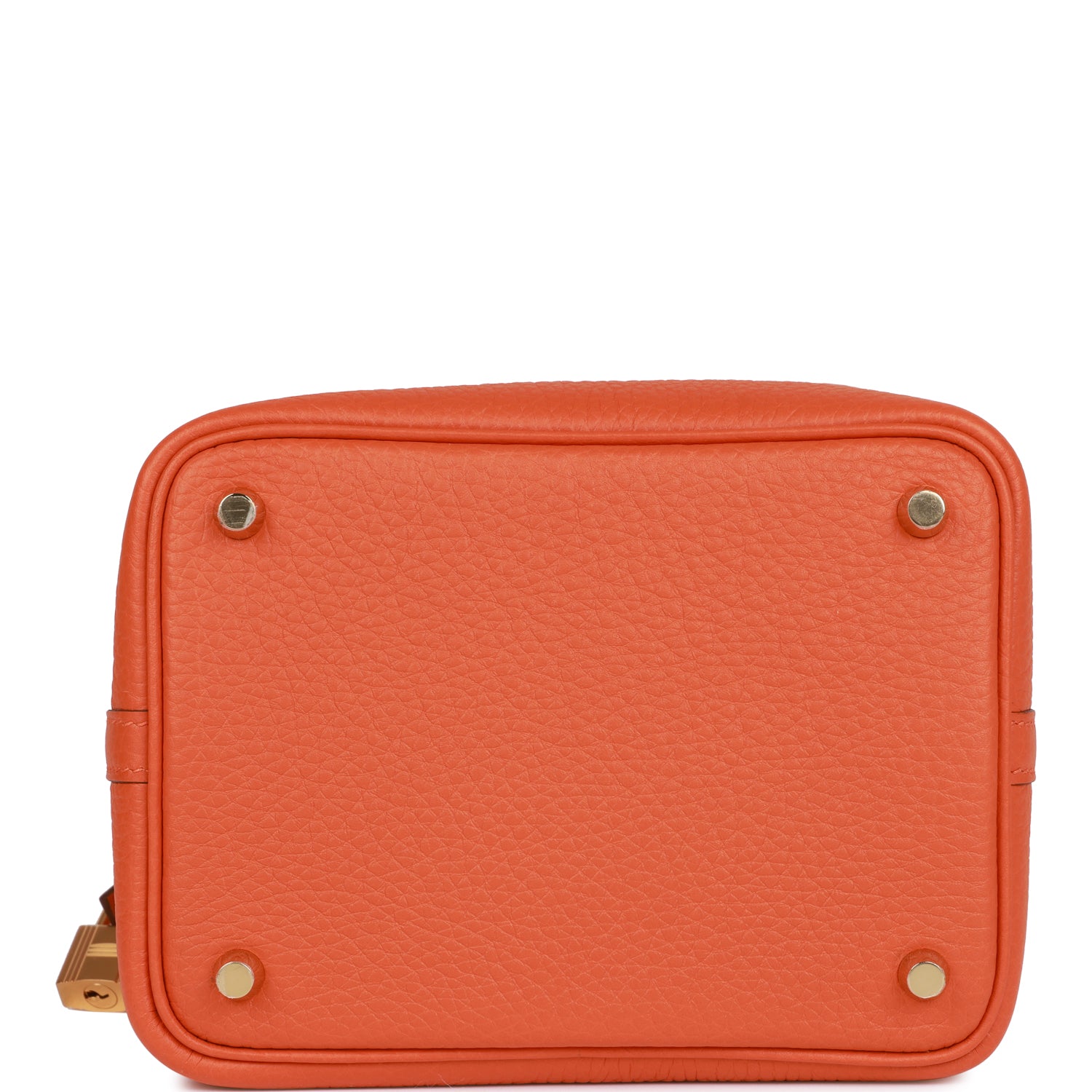 Hermès Picotin Lock 18 Orange Clemence Gold Hardware