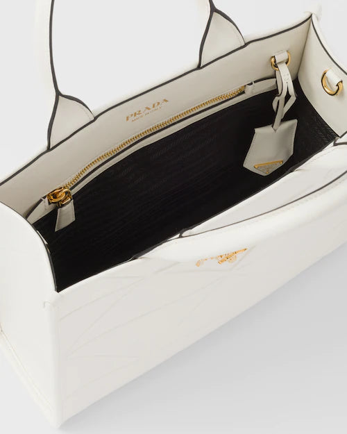 Prada Small leather Symbole bag with topstitching