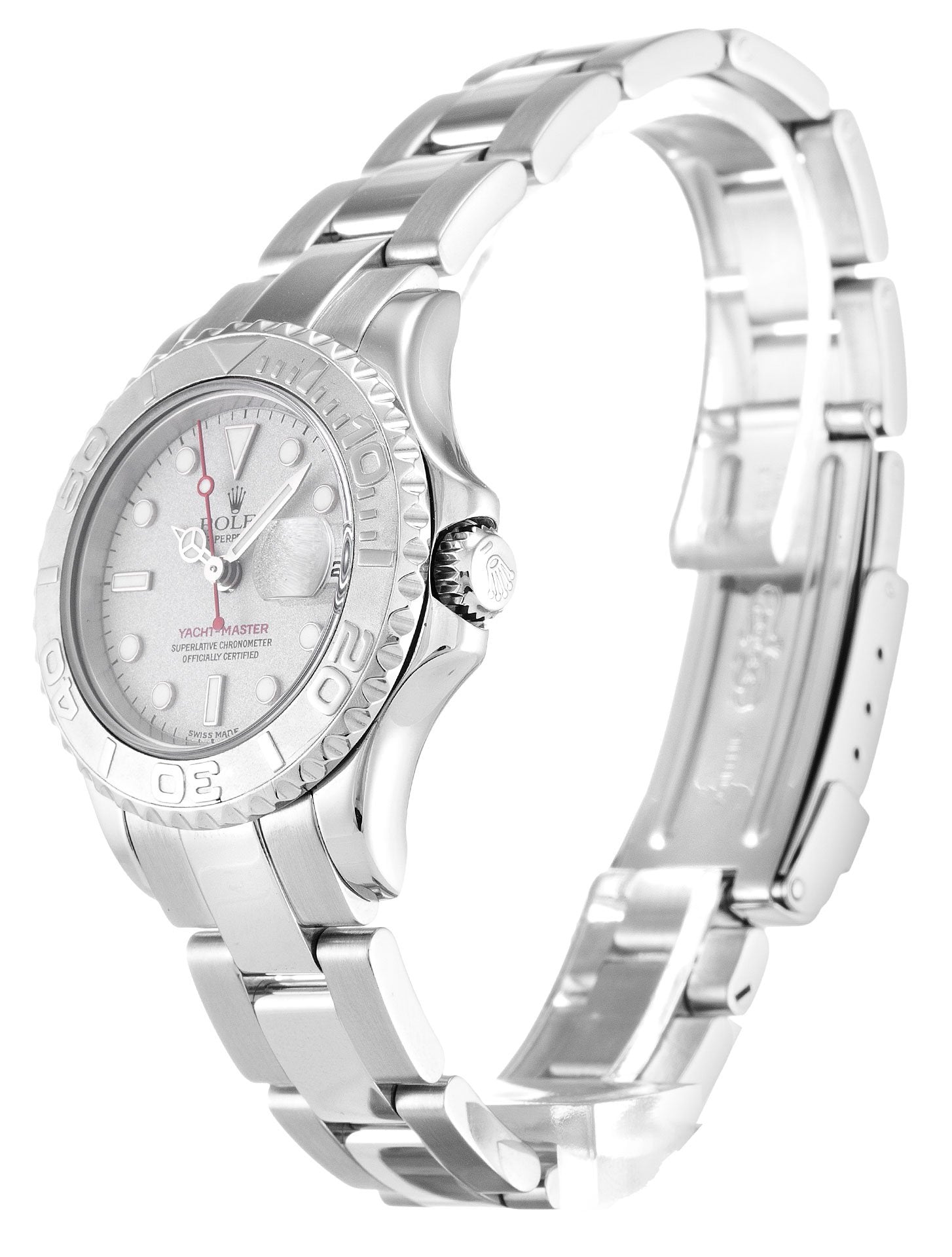 Replica Rolex Yacht-Master 35mm Silver Dial 169622