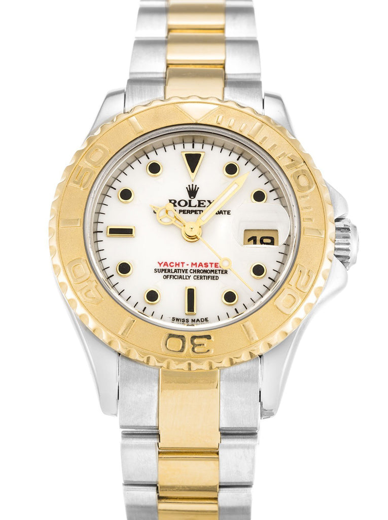 Replica Rolex Yacht-Master 35mm White Dial 169623