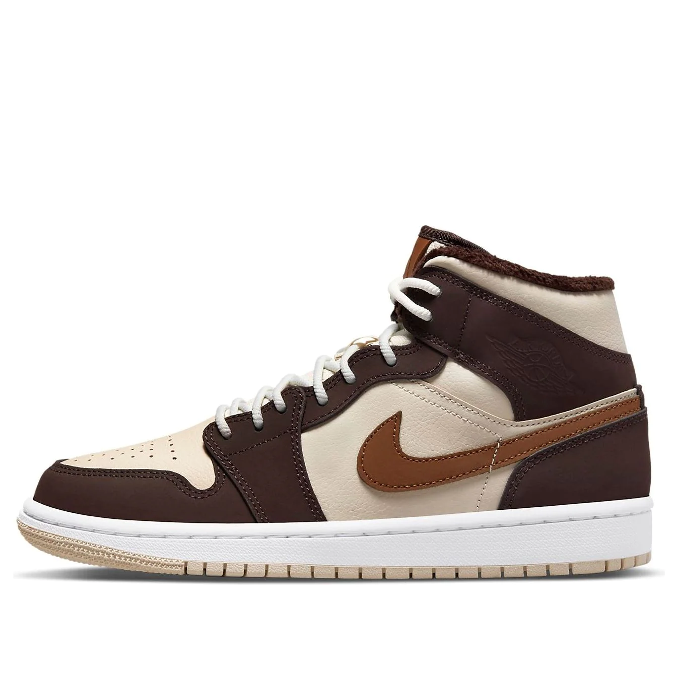 (WMNS) Air Jordan 1 Mid SE 'Cream Dark Chocolate' DO6699-200