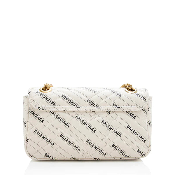 Gucci x Balenciaga The Hacker Project Small GG Marmont Bag - white