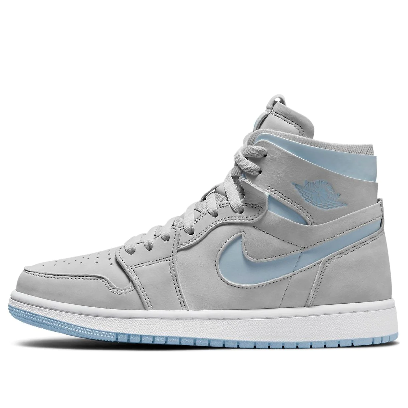 (WMNS) Air Jordan 1 High Zoom Comfort 'Cool Grey Light Blue' CT0979-004