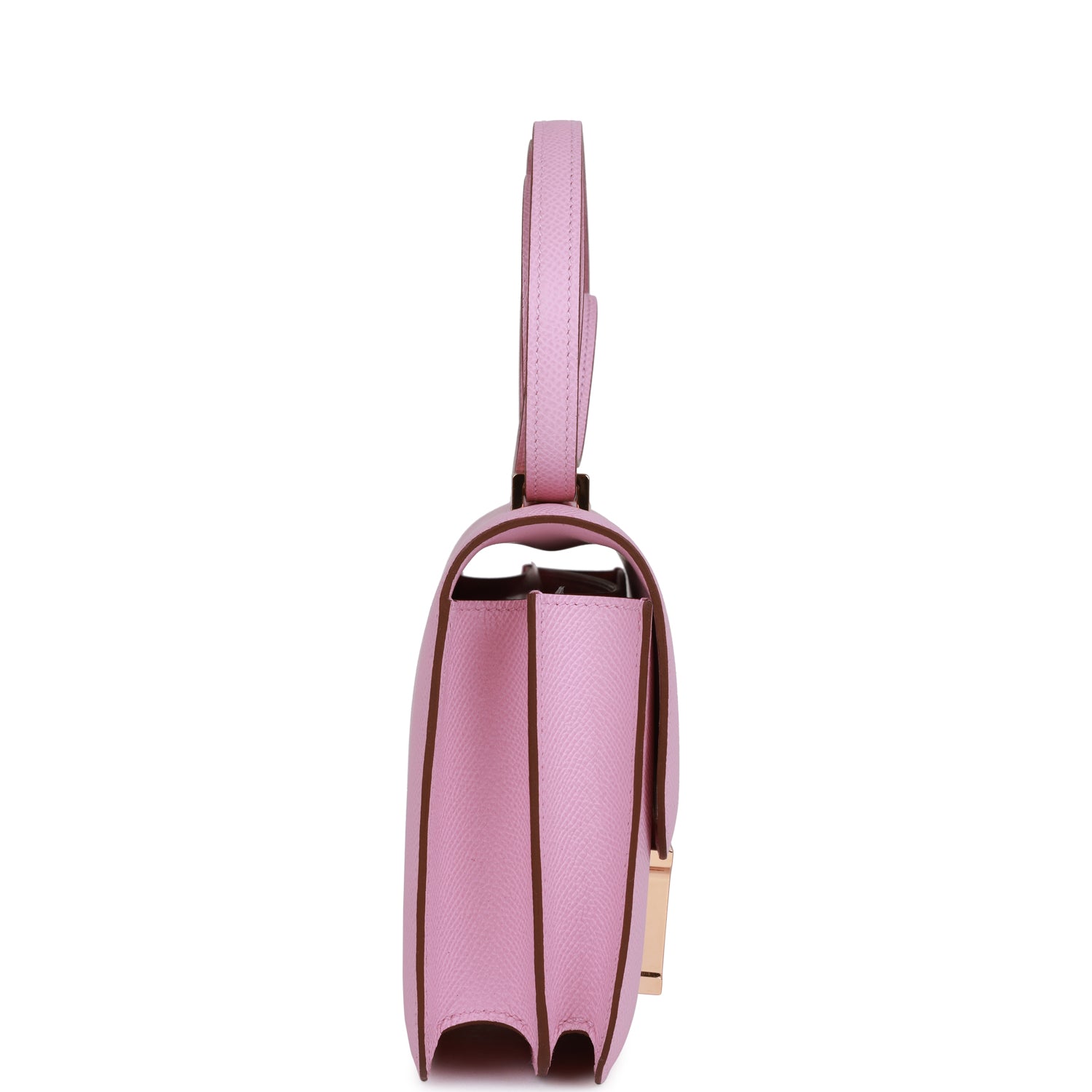 Hermès Constance 18 Mauve Sylvestre Epsom Rose Gold Hardware