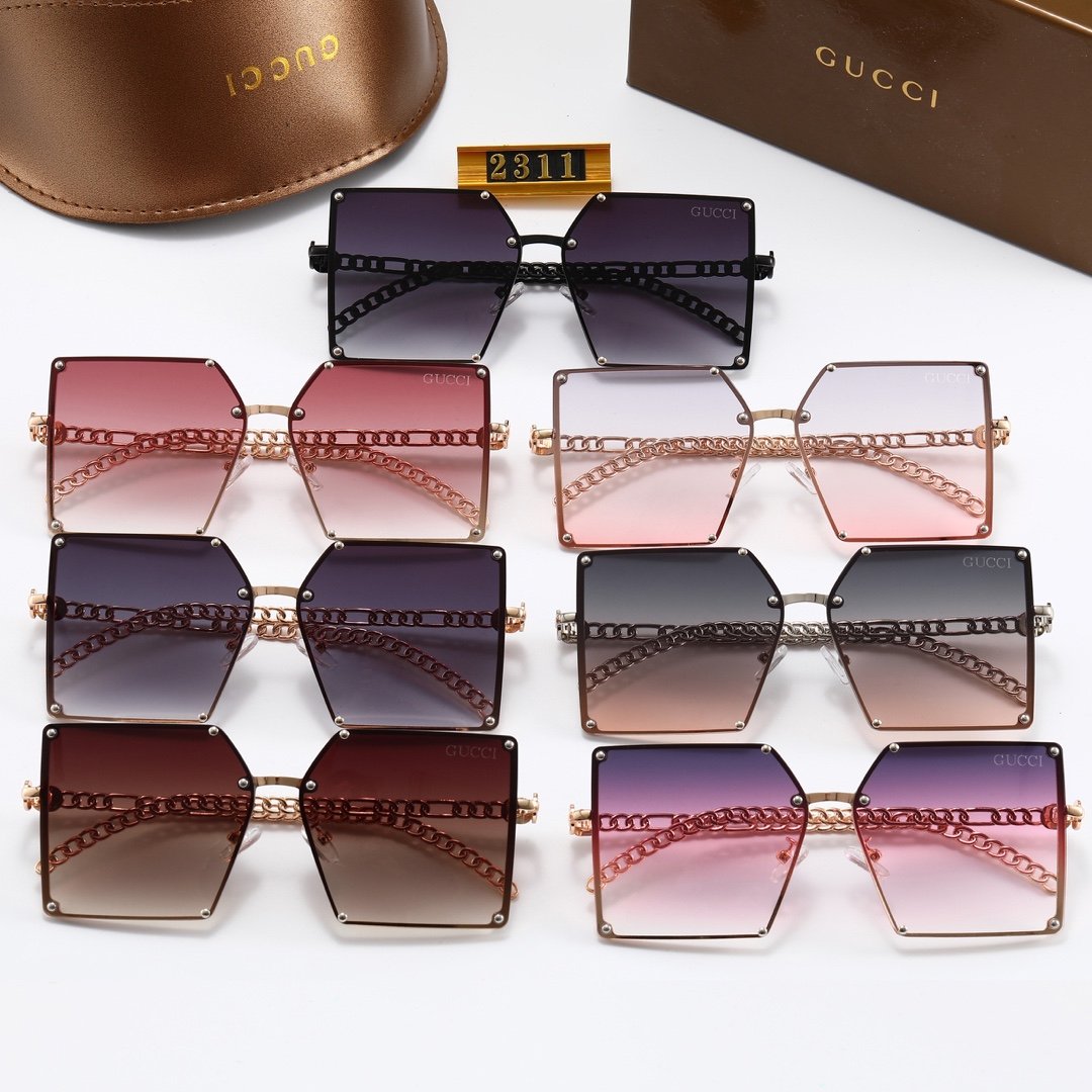 7 Color Women's Sunglasses—2311