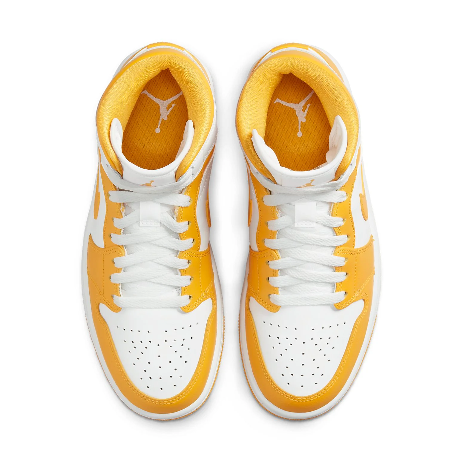 (WMNS) Air Jordan 1 Mid 'University Gold' BQ6472-117