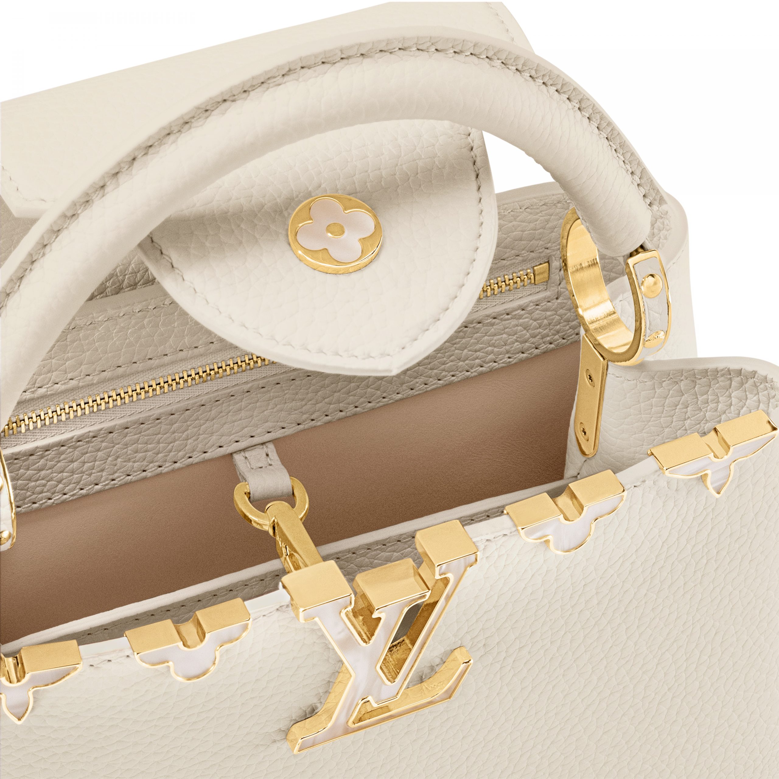 Louis Vuitton M23331 Capucines BB Crème Nacre