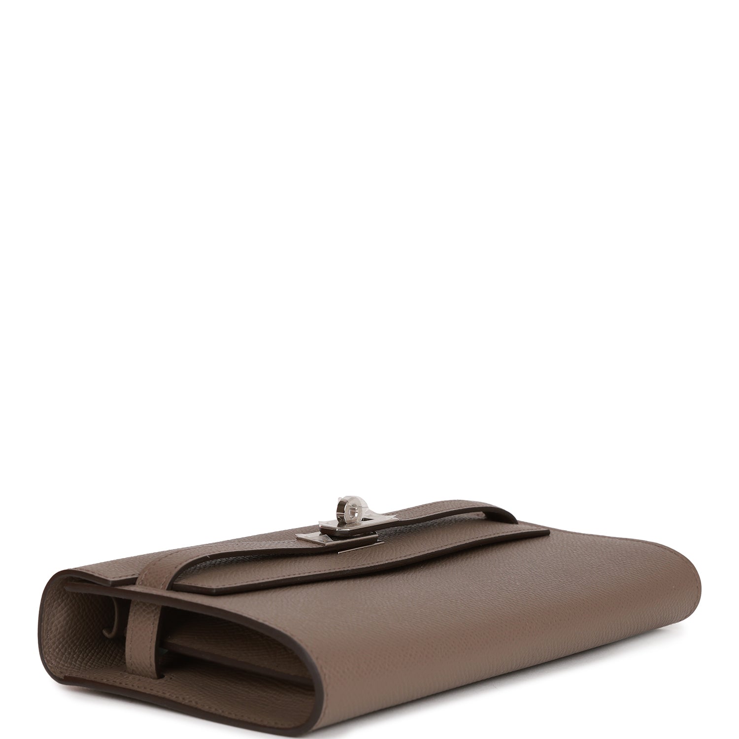 Hermès Kelly Wallet To Go Etain Epsom Palladium Hardware