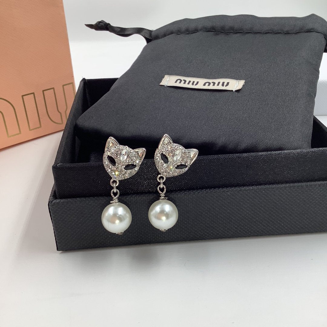 Mimi mask earrings