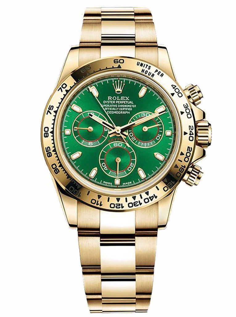 Replica Rolex Daytona 40mm Green Dial 116508