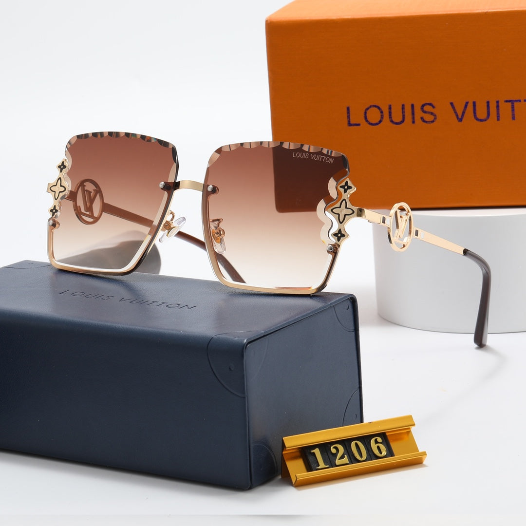 7 Color Women's Sunglasses—1206