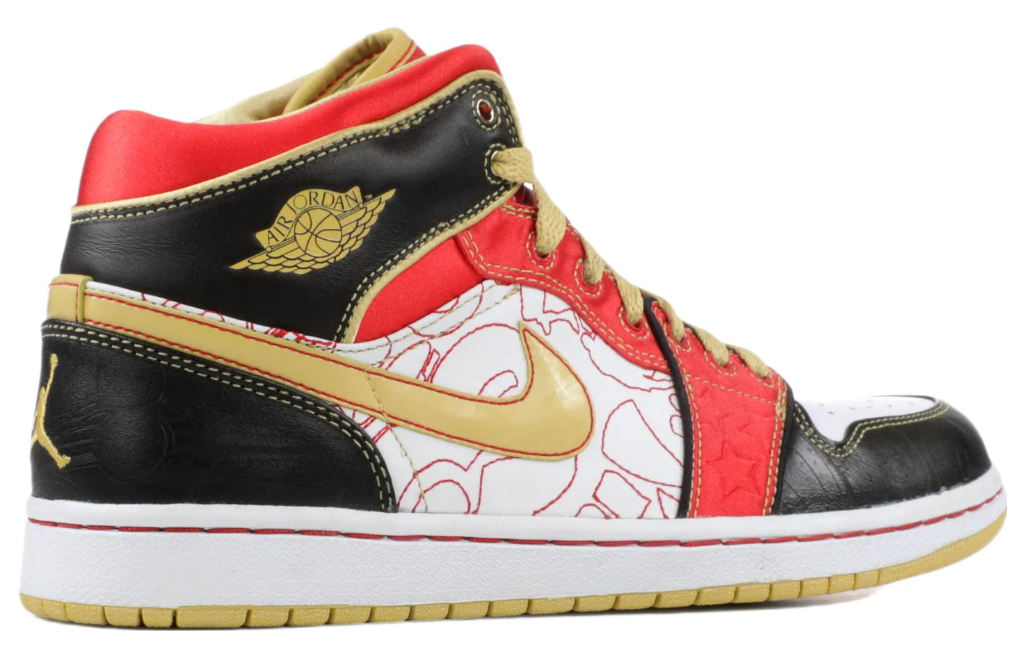 Air Jordan 1 Retro High OG 'Ignite Shanghai' 555088-040