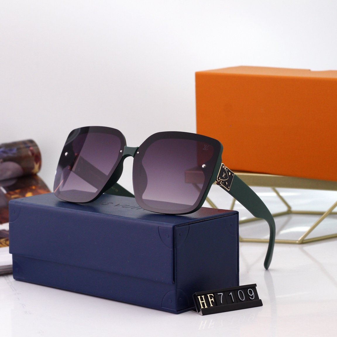 5 Color Women's Sunglasses—7109