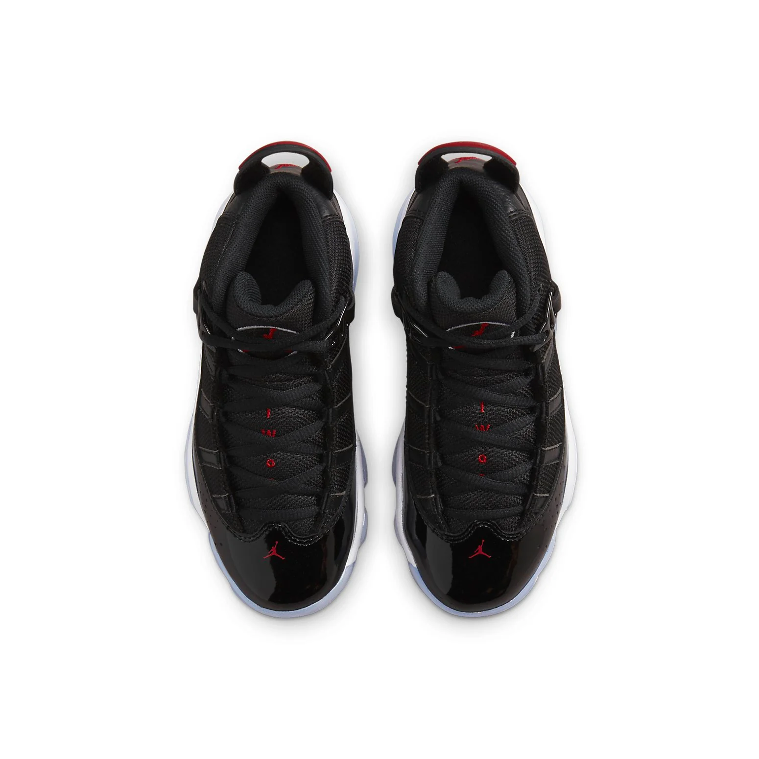 (PS) Air Jordan 6 Rings 'Black Gym Red' 323432-064