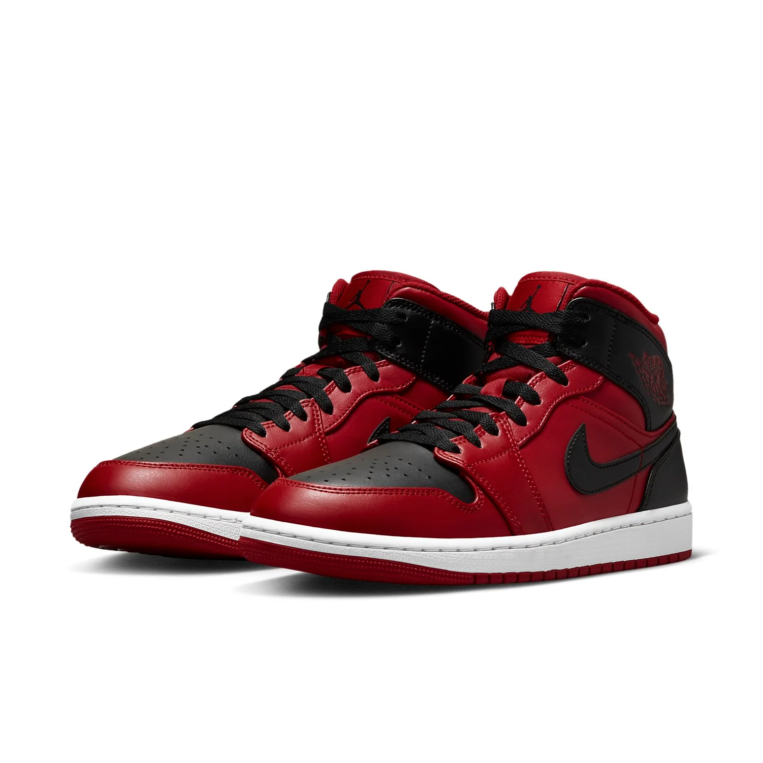 Air Jordan 1 Mid 'Reverse Bred' 554724-660